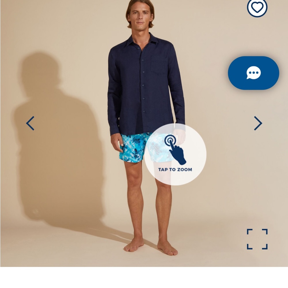 Vilebrequin Mens Linen Button downs
